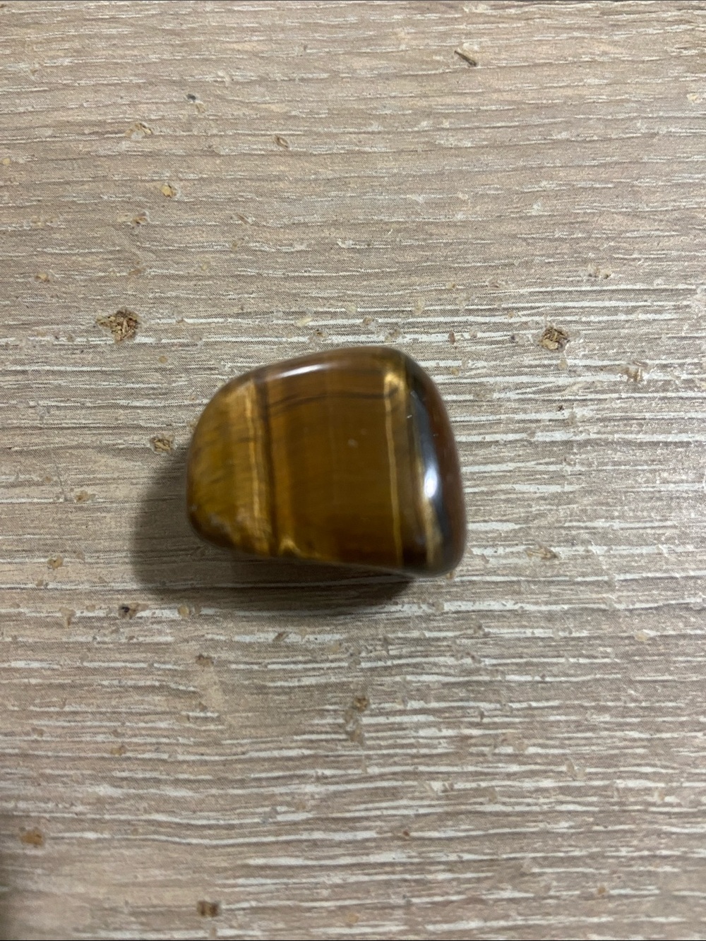 Polished Tiger's Eye Stone - Golden Brown